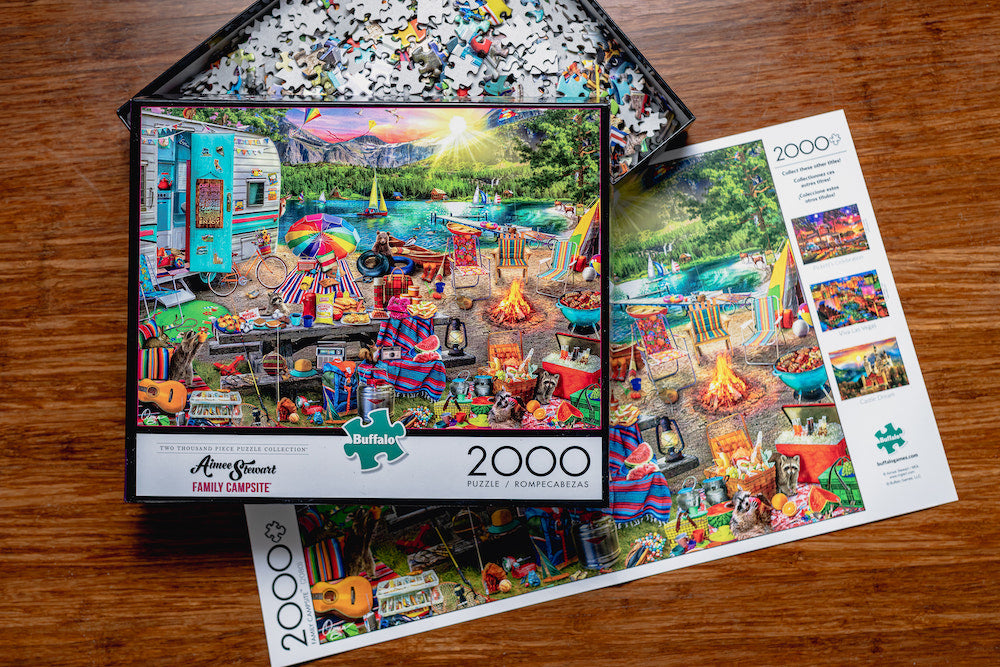 Tips and tricks to solving a 2,000-Piece Puzzle