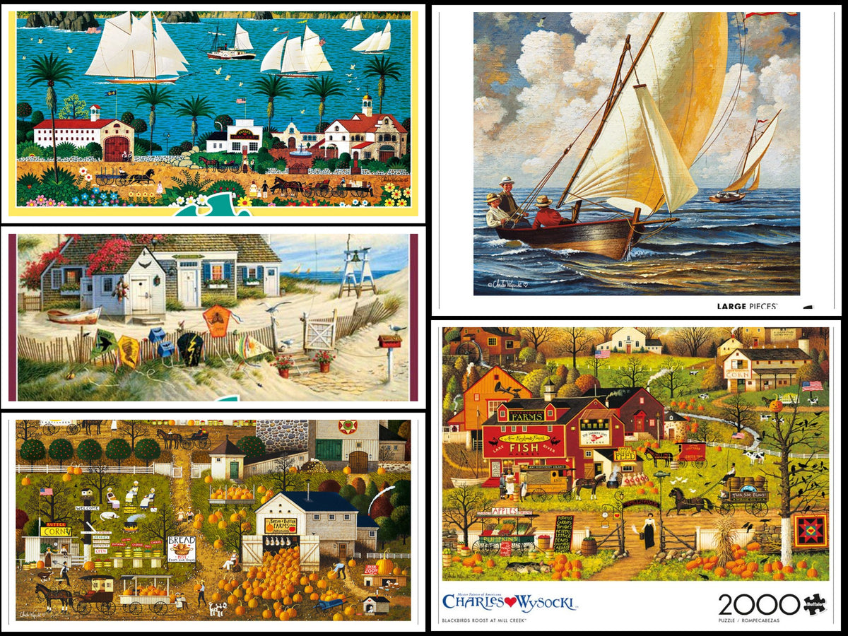 Charles Wysocki Puzzles: An American Original
