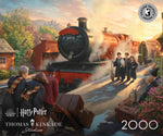 Ceaco Puzzle: Hogwart's Express 2000 Piece Puzzle (Silver Select Edition) - Giftable Package With Silver Foil Accents