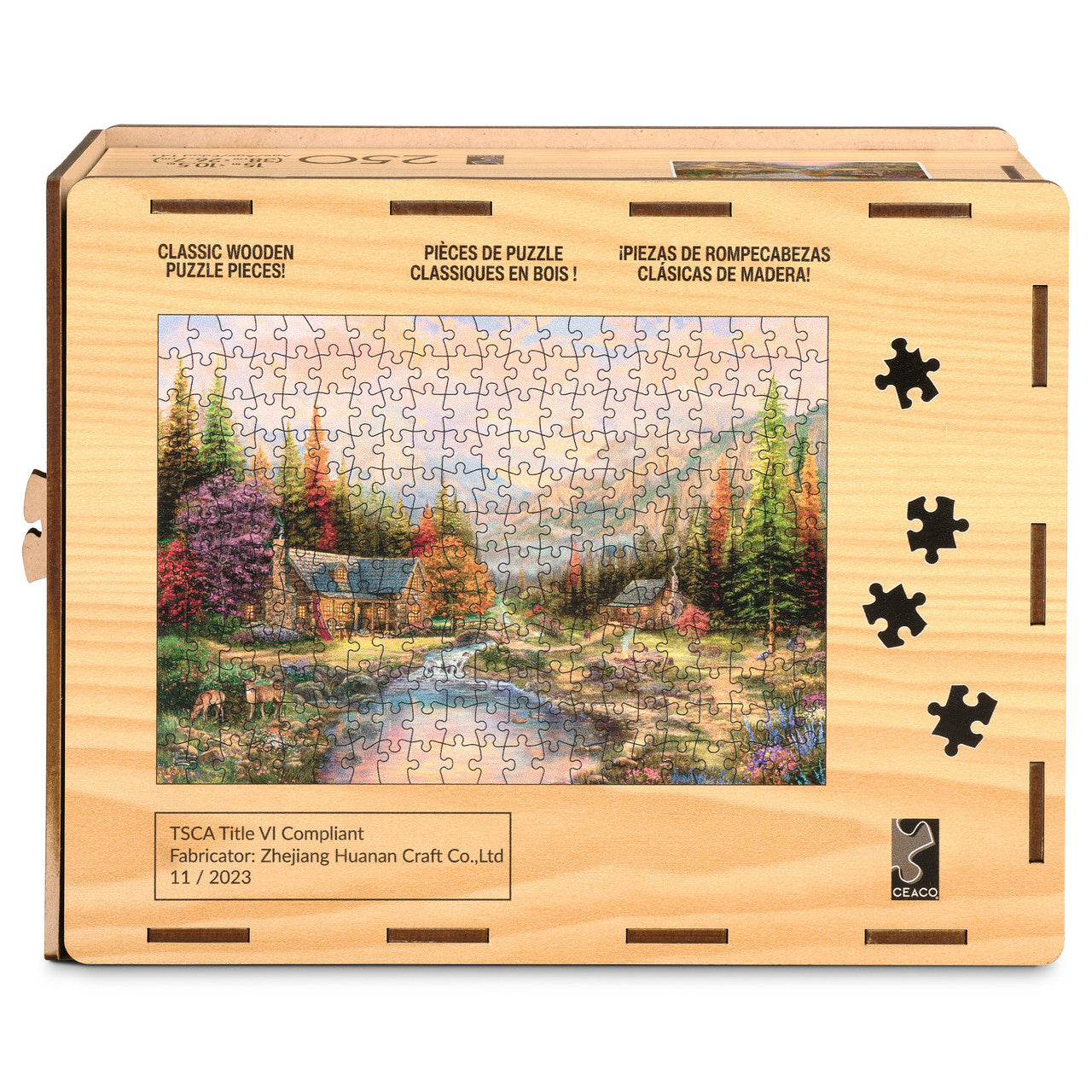 Wood Puzzle: TK - Sierra Paradise 250 Piece Puzzle
