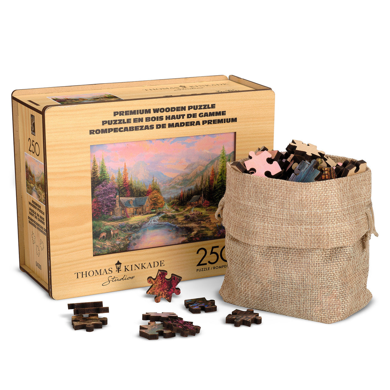 Wood Puzzle: TK - Sierra Paradise 250 Piece Puzzle
