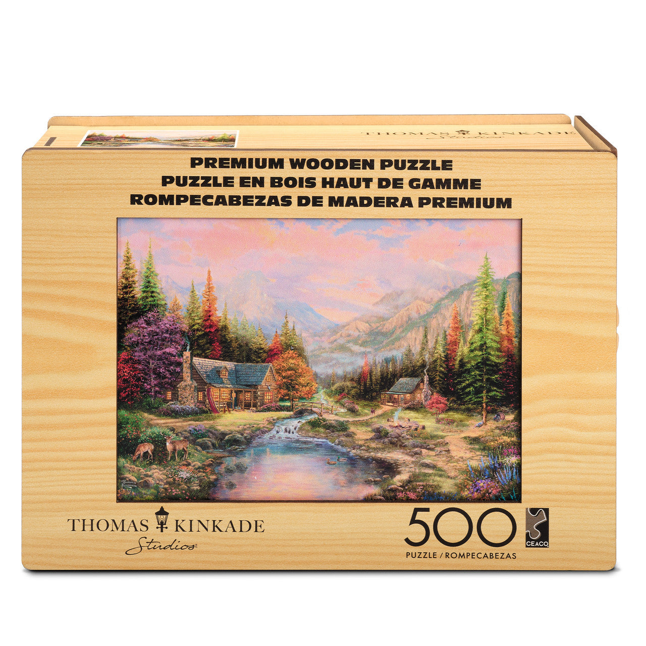 Wood Puzzle: TK - Sierra Paradise 500 Piece Puzzle