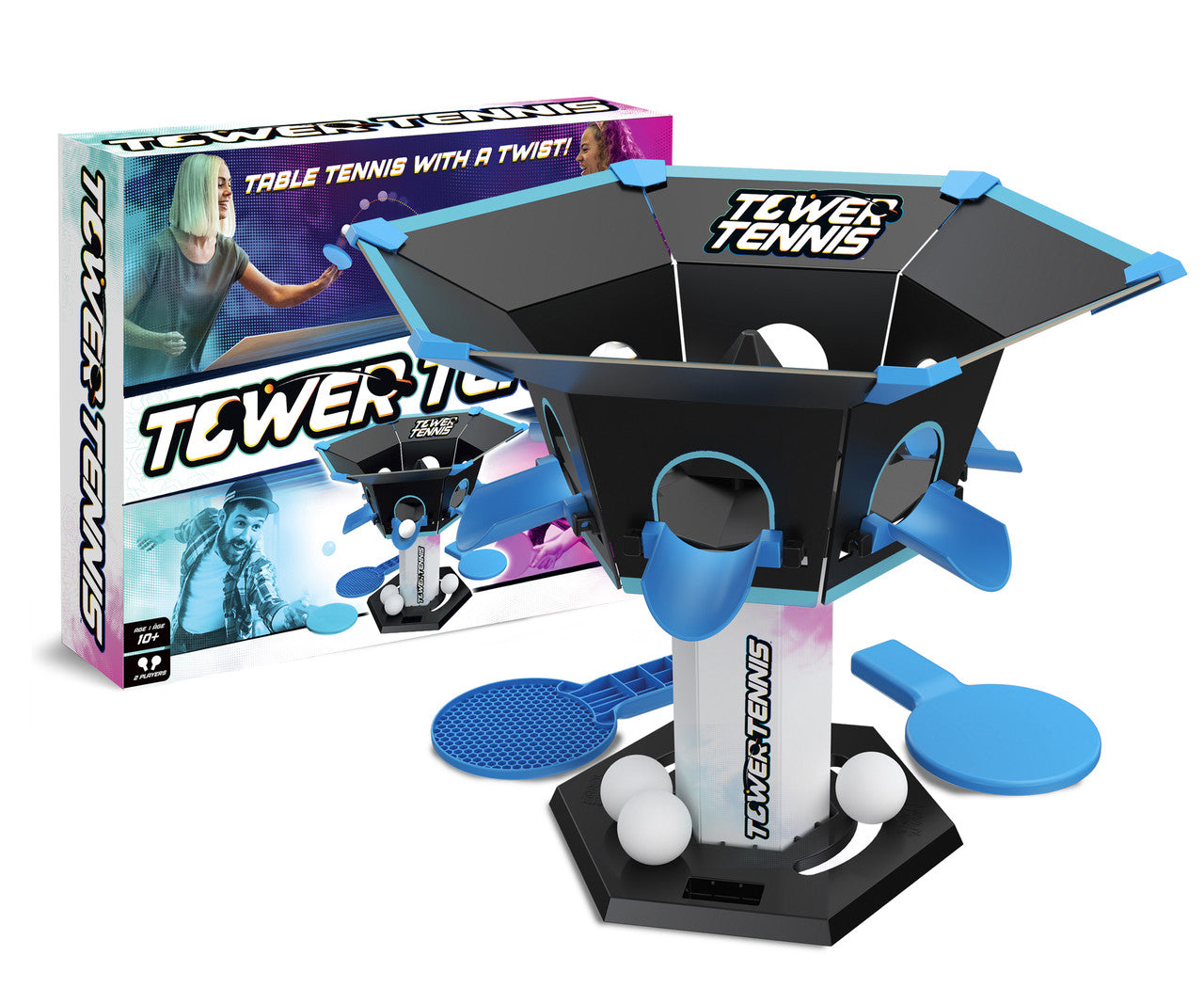 Tower Tennis Box and Tower