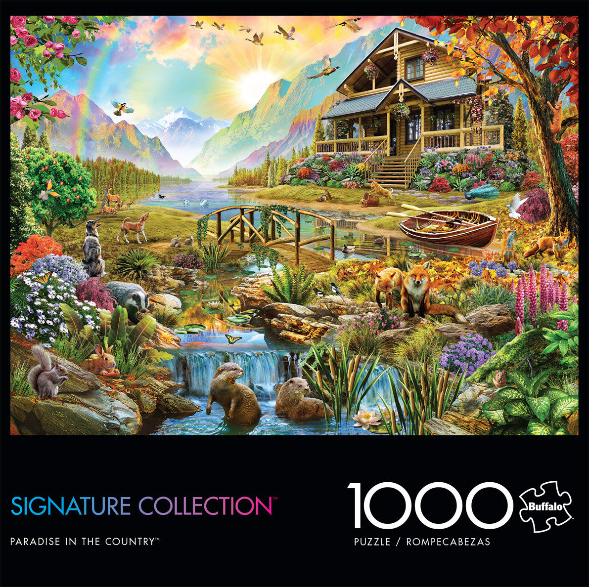 Signature Collection: Paradise in the Country 1000 Piece Puzzle