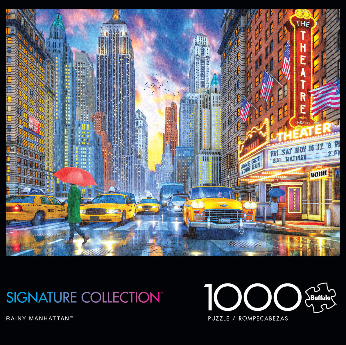 Signature Collection: Rainy Manhattan 1000 Piece Puzzle