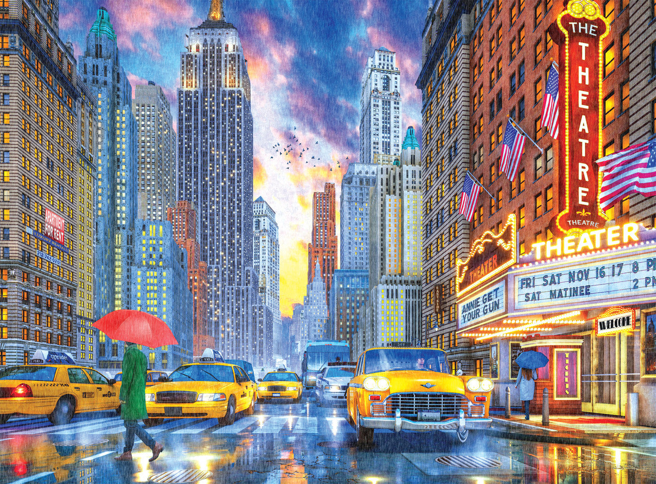 Signature Collection: Rainy Manhattan 1000 Piece Puzzle