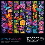 Signature Collection: Flowers and Flyers 1000 Piece Puzzle