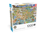 Colorful Country 1000 Piece Puzzle