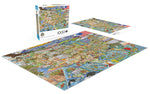 Colorful Country 1000 Piece Puzzle