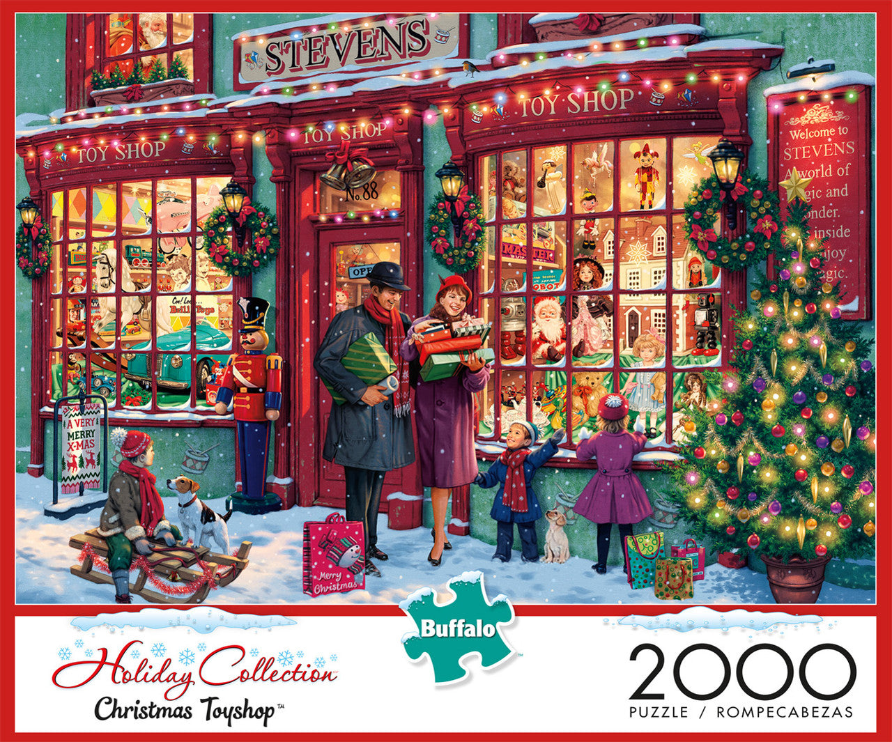Christmas Toyshop 2000 Piece Puzzle