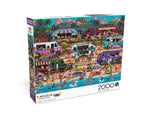 Hawaiian Food Truck Festival 2000 Piece Puzzle