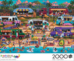 Hawaiian Food Truck Festival 2000 Piece Puzzle