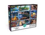 Darrell Bush North Country 2000 Piece Jigsaw Puzzle Box