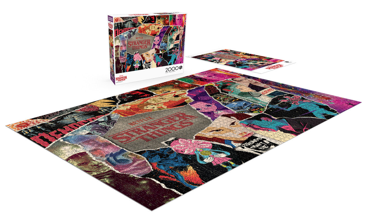 Stranger Things - Tears in Reality 2000 Piece Puzzle – Buffalo Games