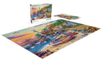 American Harbor Town 2000 Piece Puzzle
