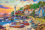 American Harbor Town 2000 Piece Puzzle