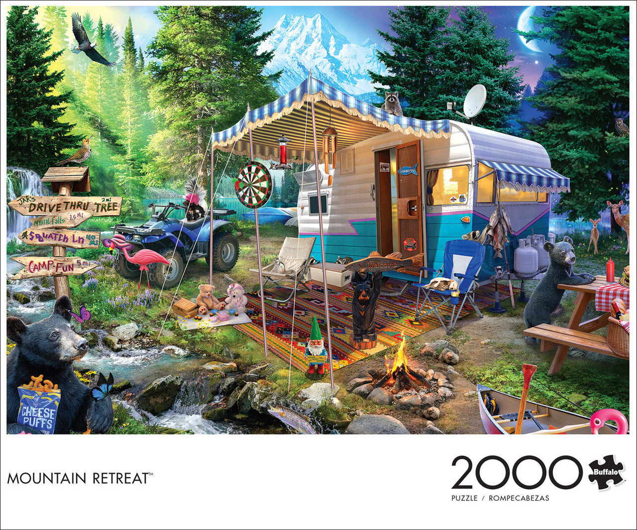 Mountain Retreat 2000 Piece Puzzle