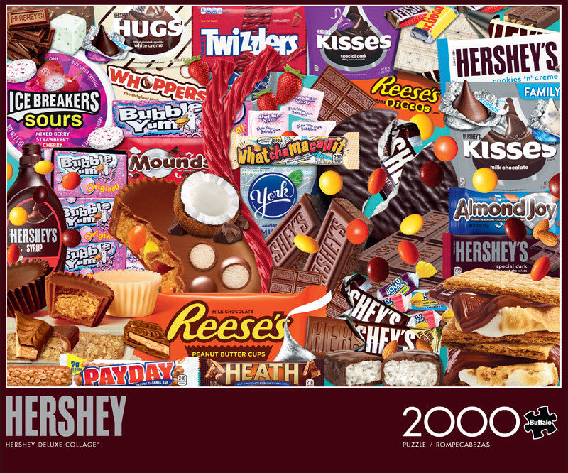 Hershey Deluxe Collage 2000 Piece Puzzle