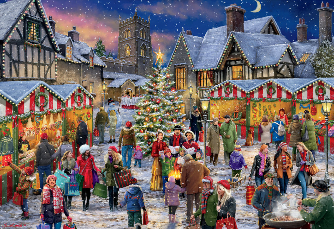 Winter Village Festival 2000 Piece Puzzle
