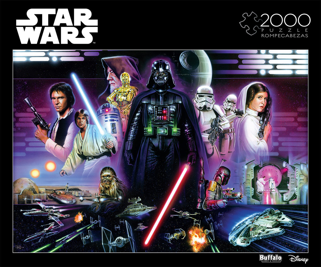 Star Wars - Don’t Underestimate the Force 2000 Piece Puzzle