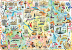 Large City Map 2000 Piece Puzzle