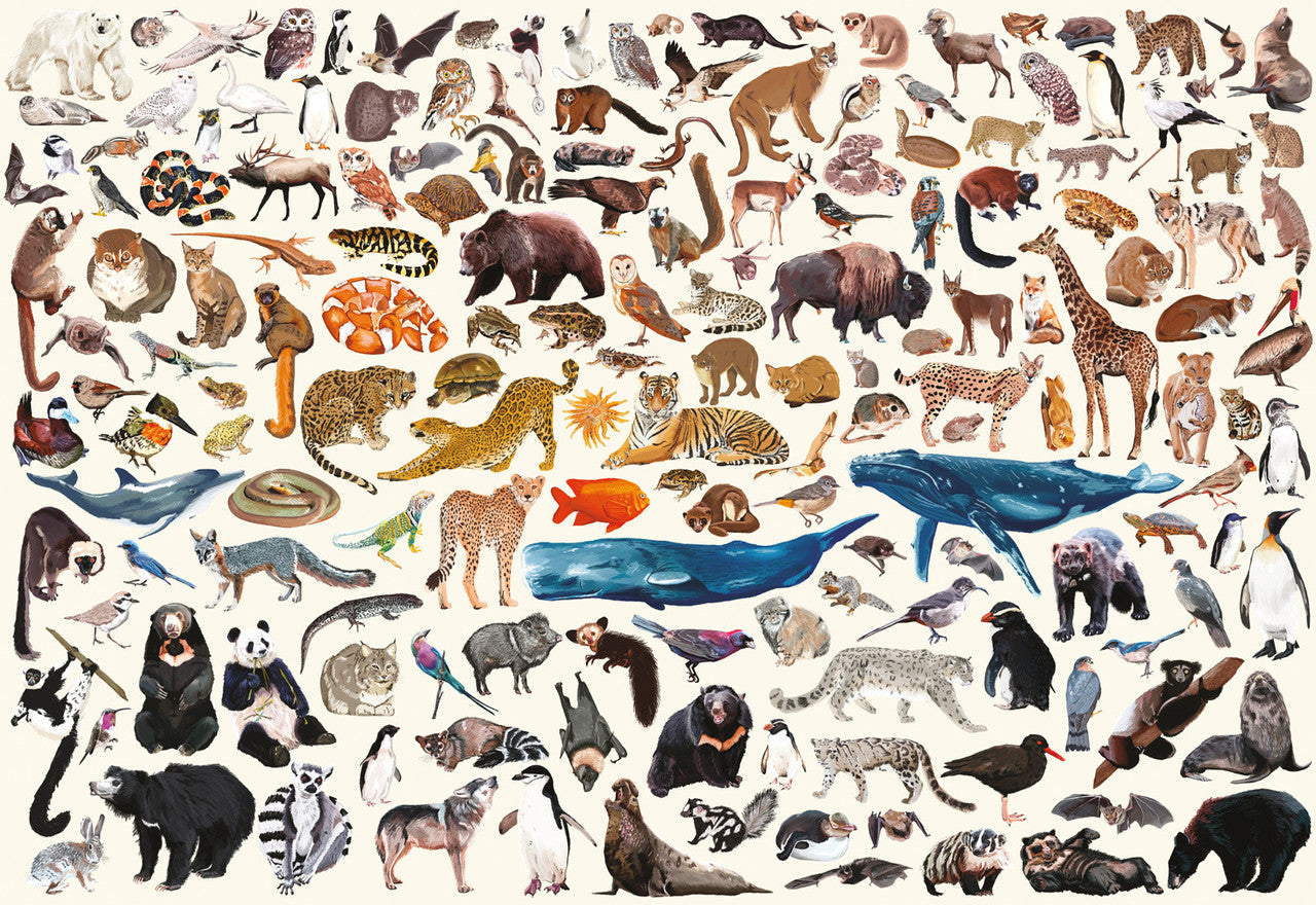Conservation Collage 2000 Piece Puzzle