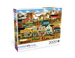 Charles Wysocki: Pete's Gambling Hall 2000 Piece Puzzle