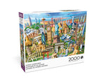 World Landmarks 2000 Piece Puzzle