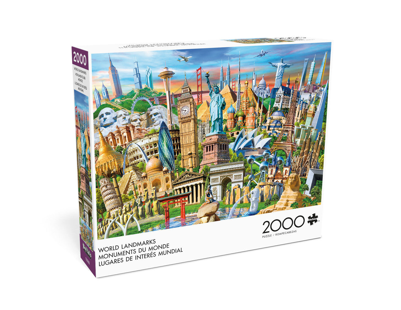 World Landmarks 2000 Piece Puzzle