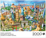 World Landmarks 2000 Piece Puzzle