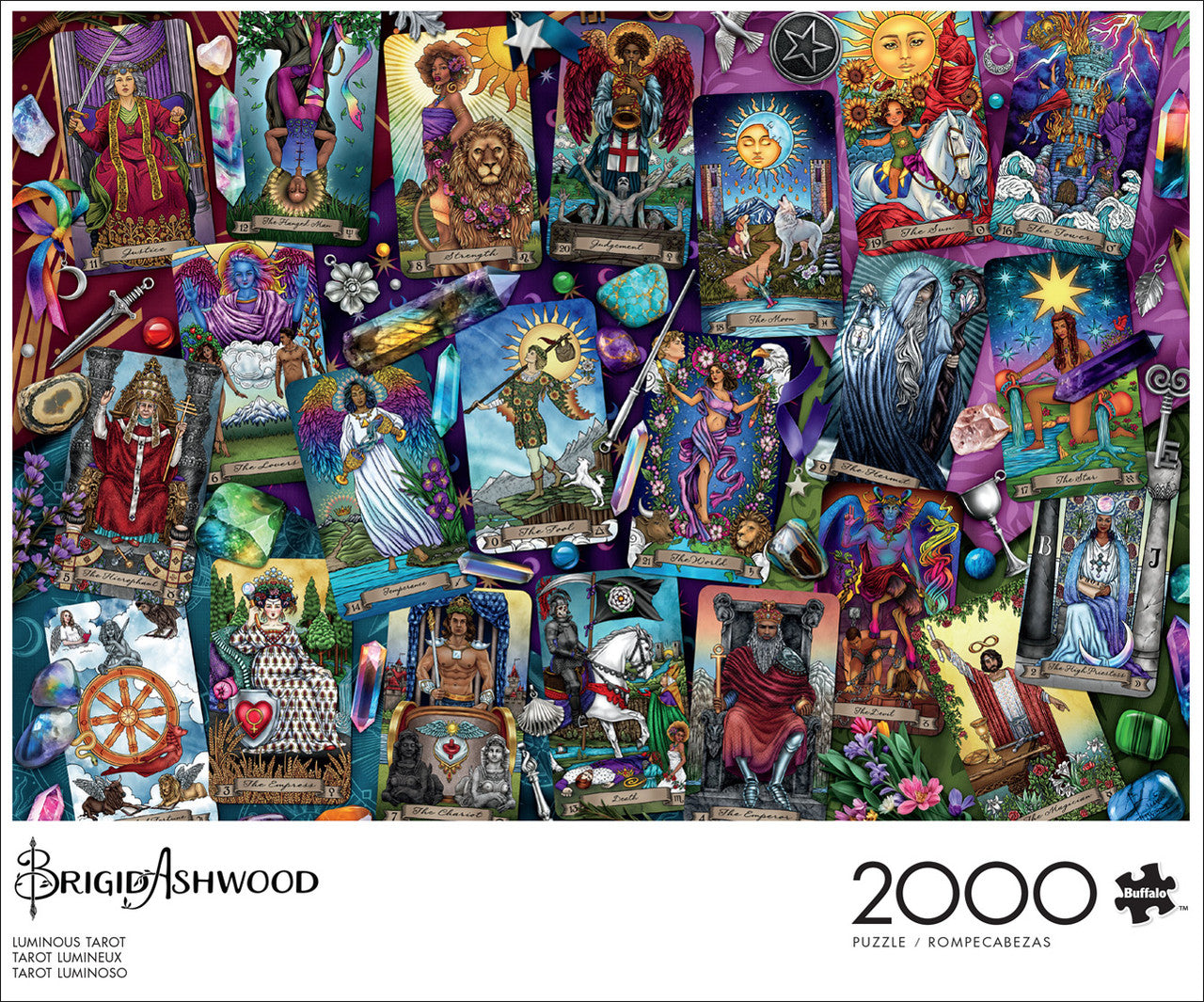Brigid Ashwood: Luminous Tarot 2000 Piece Puzzle
