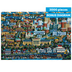 Eric Dowdle - Philadelphia 2000 Piece Jigsaw Puzzle