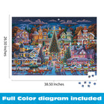 Eric Dowdle Victorian Christmas Village 2000 Piece Puzzle