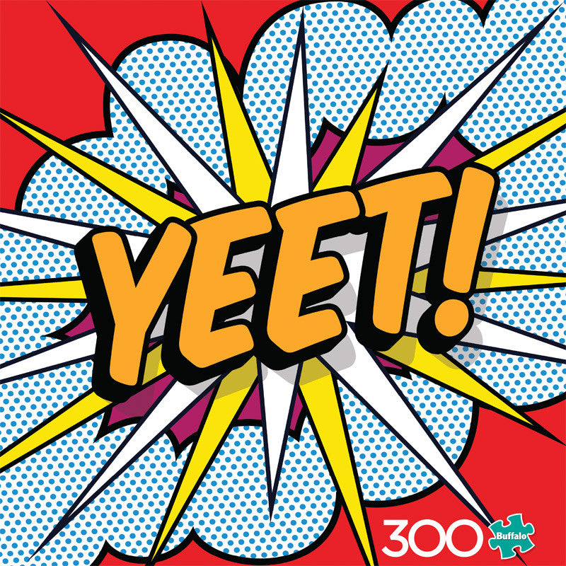 Color Explosion Yeet 300 Large Piece Jigsaw Puzzle Front