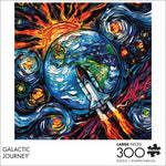 Art of Play Galactic Journey 300 Large Piece Jigsaw Puzzle Front
