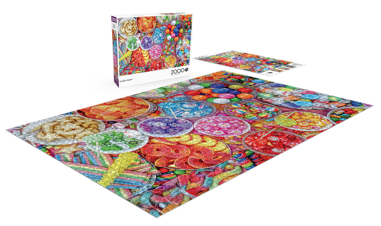 Candy Party! 2000 Piece Puzzle