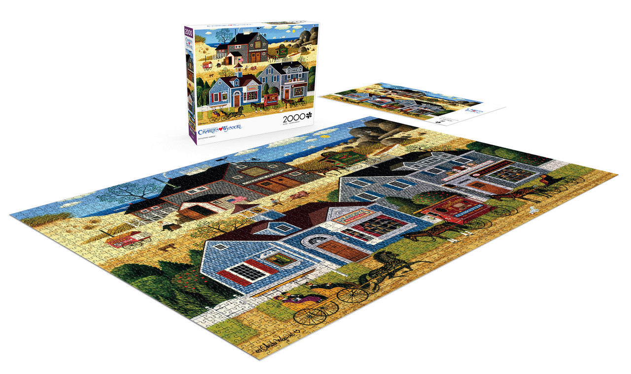Charles Wysocki: Devilstone Harbor 2000 Piece Puzzle
