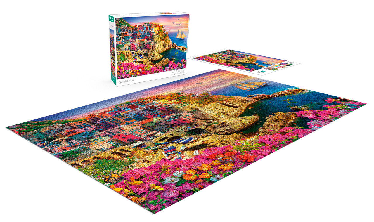 Art of Play La Bella Vita 1500 Piece Jigsaw Puzzle Contents