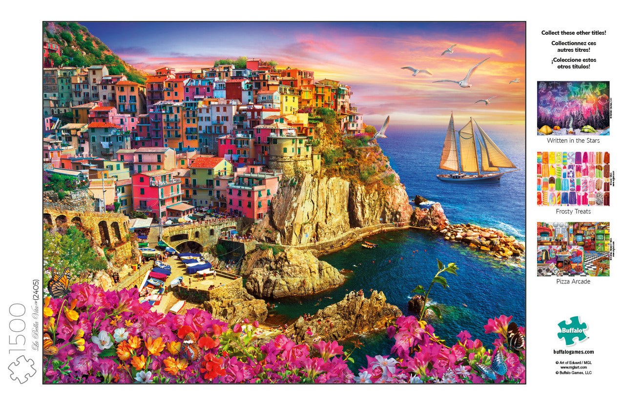 Art of Play La Bella Vita 1500 Piece Jigsaw Puzzle Poster