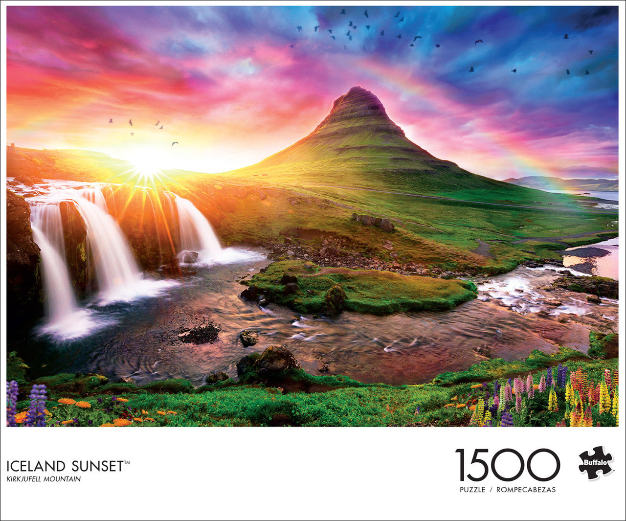 Iceland Sunset 1500 Piece Puzzle