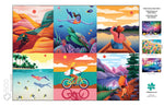 Art of Play Wanderlust 1500 Piece Jigsaw Puzzle Poster
