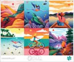 Art of Play Wanderlust 1500 Piece Jigsaw Puzzle Front