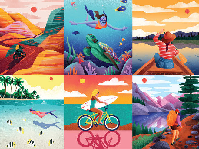 Art of Play Wanderlust 1500 Piece Jigsaw Puzzle