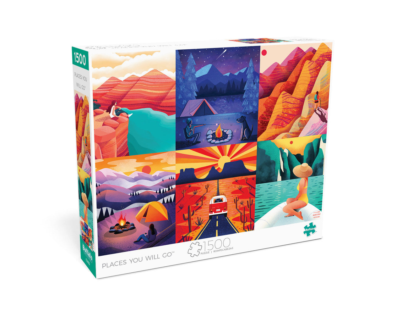 Art of Play Places You Will Go 1500 Piece Jigsaw Puzzle Box