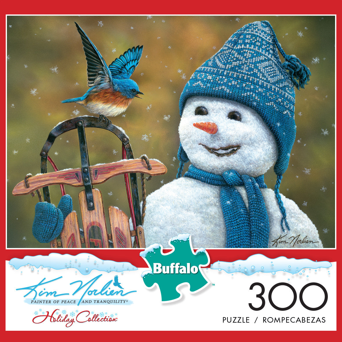 Kim Norlien:  Snow Brother 300 Piece Puzzle