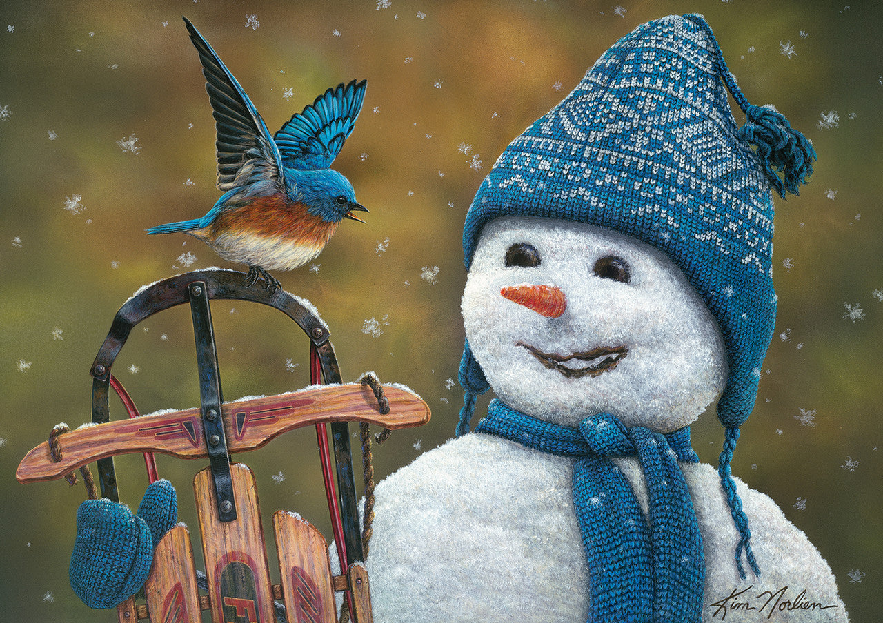 Kim Norlien:  Snow Brother 300 Piece Puzzle