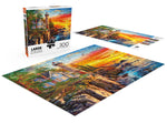 Rocky Cliff Lighthouse 300 Large Piece Jigsaw Puzzle Contents