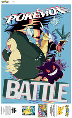 Pokémon Battle Distortion 300 Large Piece Jigsaw Puzzle Poster