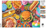 Fun Fair Food 300 Large Piece Jigsaw Puzzle Poster