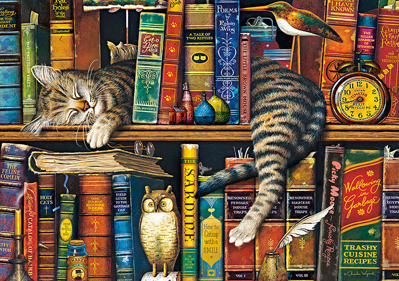 Charles Wysocki Frederick The Literate 300 Large Piece Jigsaw Puzzle Art
